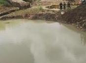 buscan fondo laguna tres niños hermanos bañaban domingo.