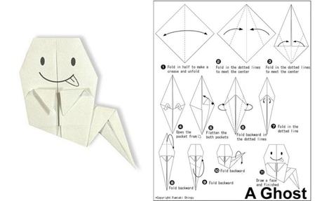 Origami de halloween - Paperblog