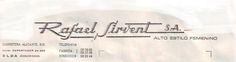 7.- Logos y marcas de calzado eldense: Rafael Sirvent Cantó Logos marcas calzado eldense: Rafael Sirvent Cantó