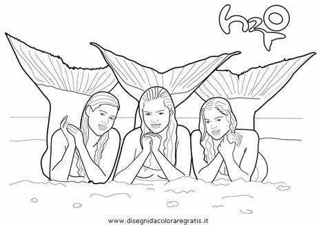 Inspirational Mako Mermaid Coloring Pages