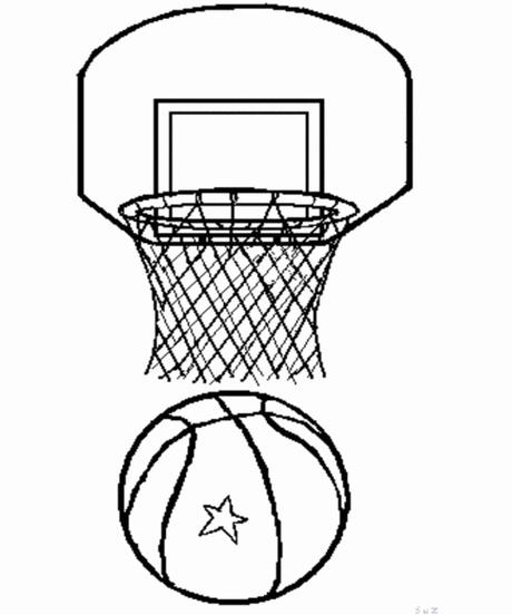 Unique Basketball Hoop Coloring Pages Unique Basketball Hoop Coloring Pages
