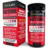 KetoLabs Ketone Test Strips | Mide Con Precisión La Cetosis En 15 Segundos | Diseñado Para Dietas...