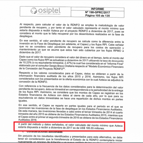 AZTECA, OPERADOR DE LA RDNFO, DEJARÍA EL PERU POR BAJA RENTABILIDAD