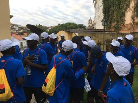 Visita a la casa cultural de Angola en Salvador de Bahía (Brasil)
