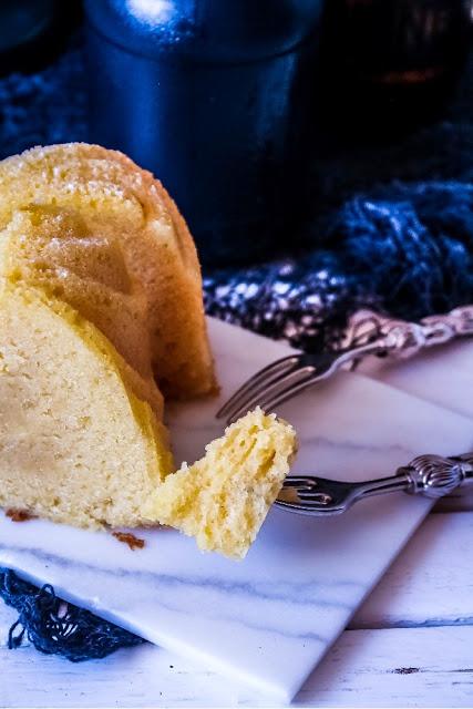 Condensed Milk & White Chocolate Bundt Cake