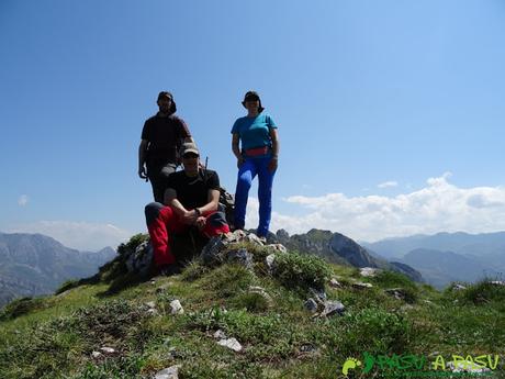 Cima de la Forcá en la Sierra de Caranga