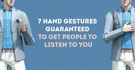 7 efectivos ademanes que harán que las personas te escuchen