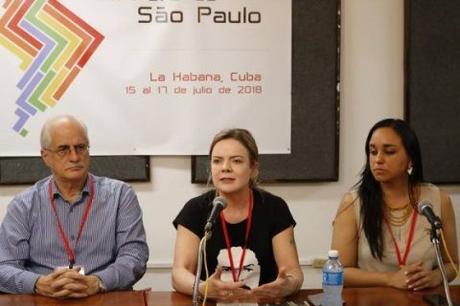 Solidaridad internacional es clave para la liberación de Lula, asegura la presidenta del PT