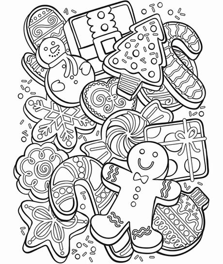Fresh Cookie Cookie Coloring Page