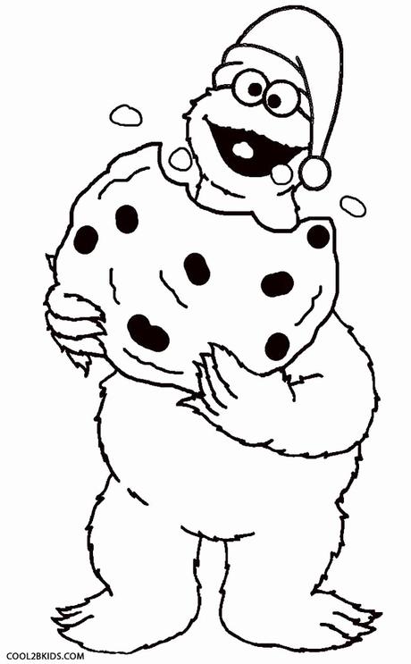 Fresh Cookie Cookie Coloring Page