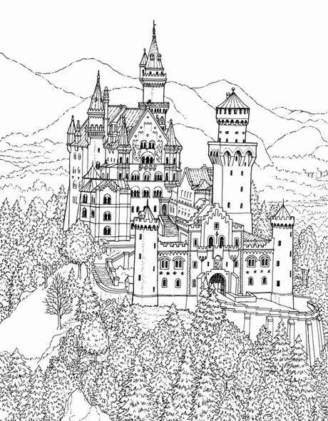 Best Of Coloring Book Castle