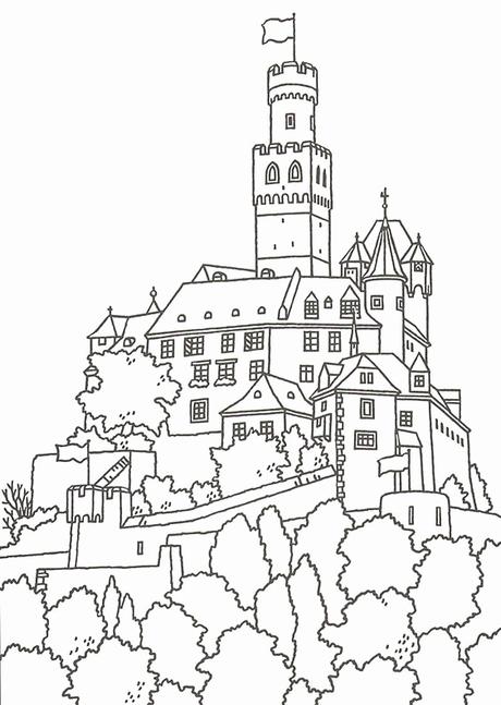 Best Of Coloring Book Castle