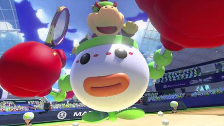 Mario Tennis Aces nerfeará a Bowser Jr.