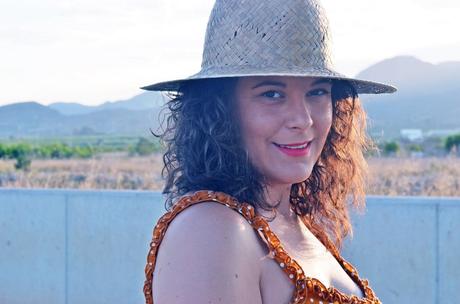 Vestido mostaza de lunares Vestido mostaza de lunares