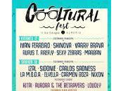 Cooltural Fest 2018, Cartel días