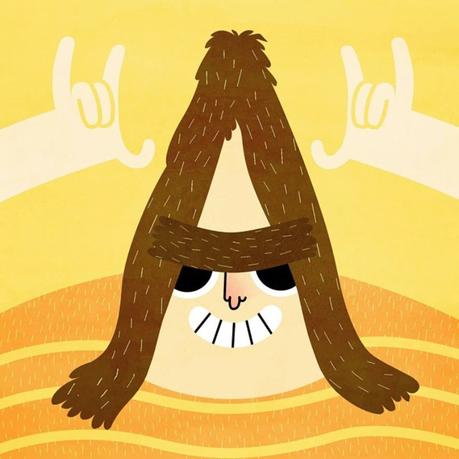 Pelotipo: una tipografía ilustrada con mucho pelo Pelotipo: una tipografía ilustrada con mucho pelo