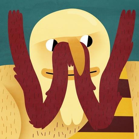 Pelotipo: una tipografía ilustrada con mucho pelo Pelotipo: una tipografía ilustrada con mucho pelo