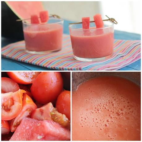 5 recetas fáciles para hidratarte en verano Gazpacho sandia pasos