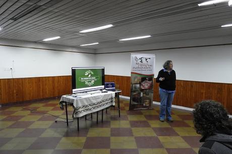 Charla de aves en el museo de Lobería