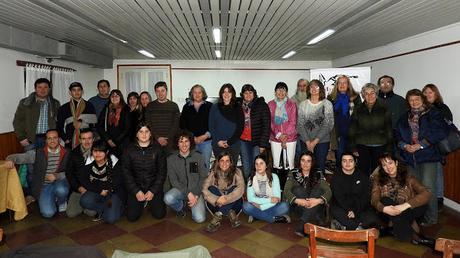 Charla de aves en el museo de Lobería