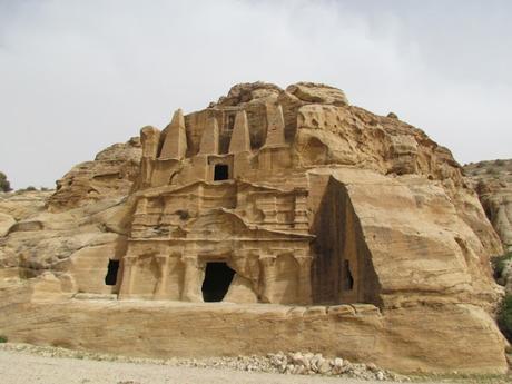 El desfiladero de Petra o Bab as-Sīq. Jordania