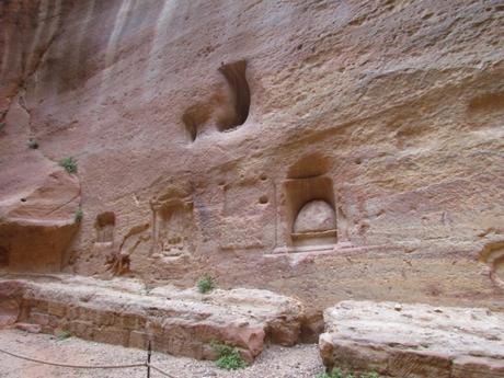 El desfiladero de Petra o Bab as-Sīq. Jordania