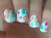 FLORAL NAIL ART. Esmaltes Primark Little Rebel