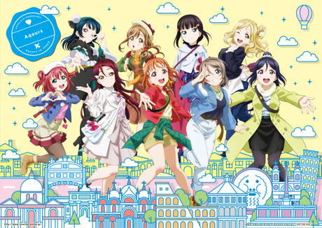 Póster de Aqours para la película de  Love Live! Sunshine!!