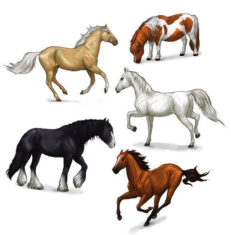 Como pintar caballos: El original de The Armory y la versión moderna