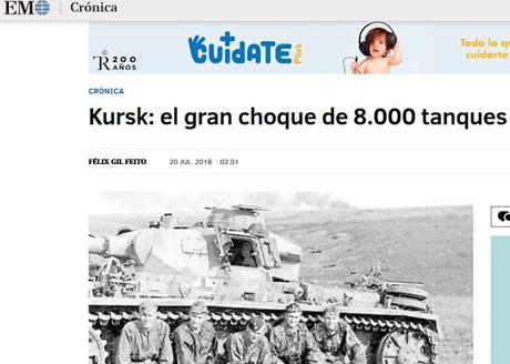 ARTÍCULO EN EL MUNDO DIGITAL SOBRE LA BATALLA DE KURSK