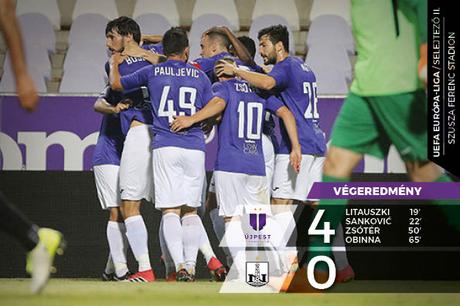 El Újpest FC húngaro, primer rival del Sevilla FC en la previa de Europa League