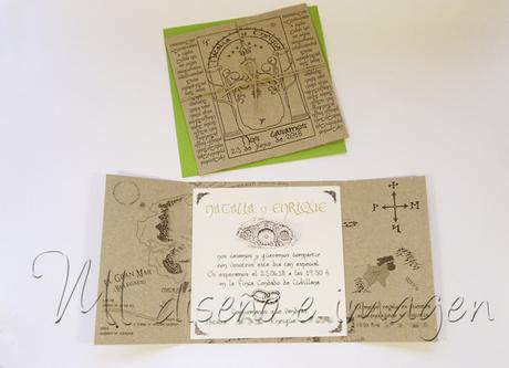 Invitaciones de boda del Señor de los Anillos Invitaciones de boda del Señor de los Anillos