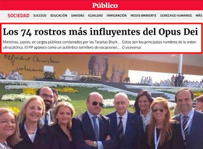 Los 74 rostros más influyentes del Opus Dei.