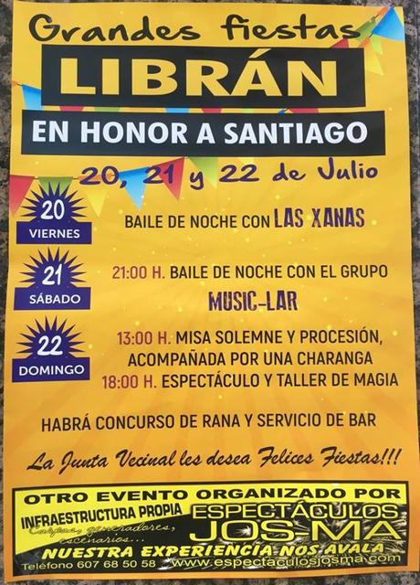 Planes en Ponferrada y El Bierzo para el fin de semana 20 al 22 de julio 2018 Planes en Ponferrada y El Bierzo para el fin de semana 20 al 22 de julio 2018