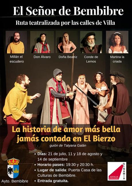 Planes en Ponferrada y El Bierzo para el fin de semana 20 al 22 de julio 2018 Planes en Ponferrada y El Bierzo para el fin de semana 20 al 22 de julio 2018