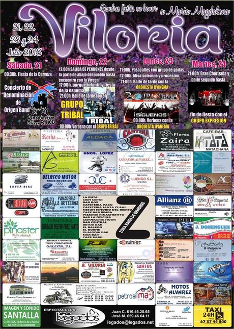 Planes en Ponferrada y El Bierzo para el fin de semana 20 al 22 de julio 2018 Planes en Ponferrada y El Bierzo para el fin de semana 20 al 22 de julio 2018