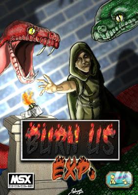 Ya disponible para reserva BURN US EXP; el nuevo juego para MSX de Carambalán Studio Ya disponible para reserva BURN US EXP; el nuevo juego para MSX de Carambalán Studio