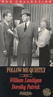 VEN TRAS DE MI (Follow Me Quietly) (USA, 1949) Policiaco, Intriga, Psycho Killer