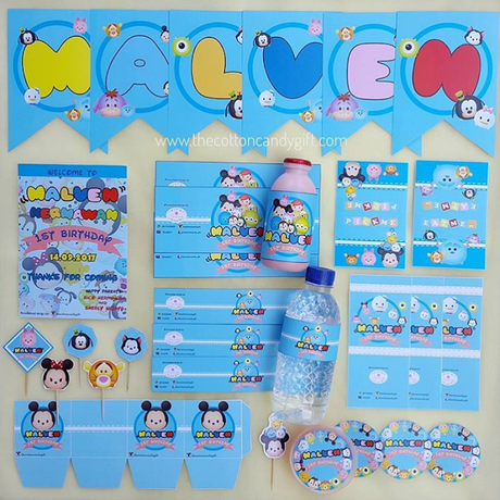 18 Disney Ideas tsum tsum party