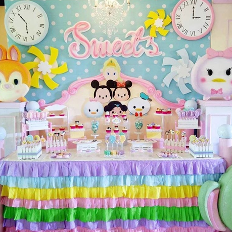 18 Disney Ideas tsum tsum party