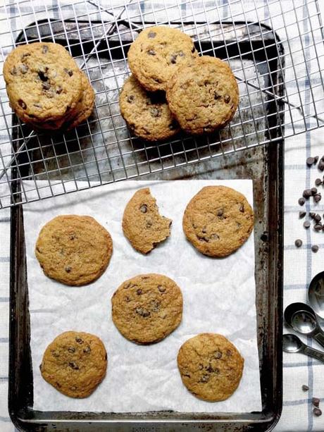 cookies con chips estilo confitería