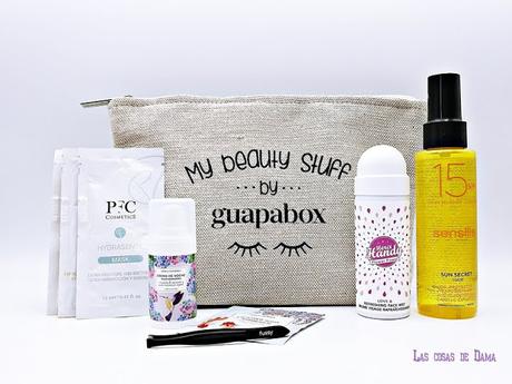 Guapabox Julio verano vacaciones beauty merci handy sensilis vera&thebirds fussy pfc cosmetics beautybox