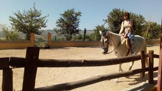 Montando a caballo en Torrelaguna
