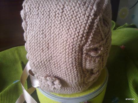 conjunto bebe:capotita y chaqueta