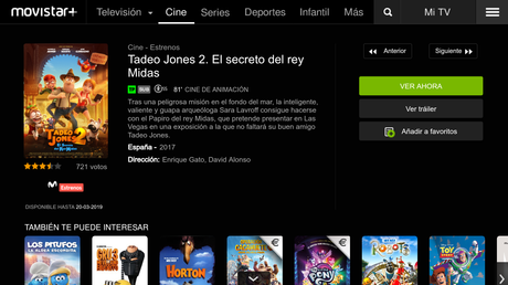 Movistar+ via Amazon Fire Stick