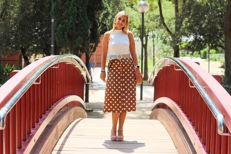 Buttoned Skirt