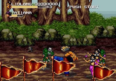 Water Margin y Generals of the Yang Family en Mega Drive PAL