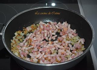 Tartaletas de cebolla, queso y bacon