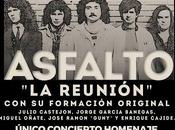 formación original Asfalto reúne tras años para único concierto Madrid
