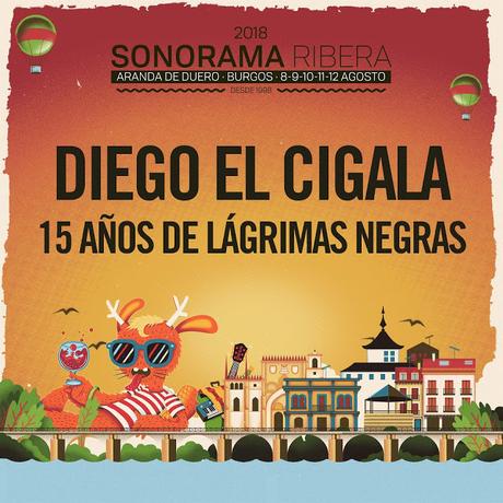 Diego El Cigala estará en el Sonorama Ribera 2018